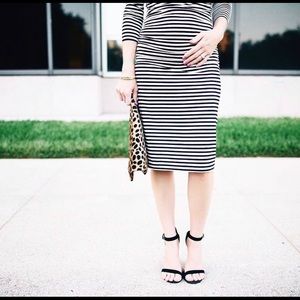 Bae the Label Henley Longsleeve M Maternity Dress